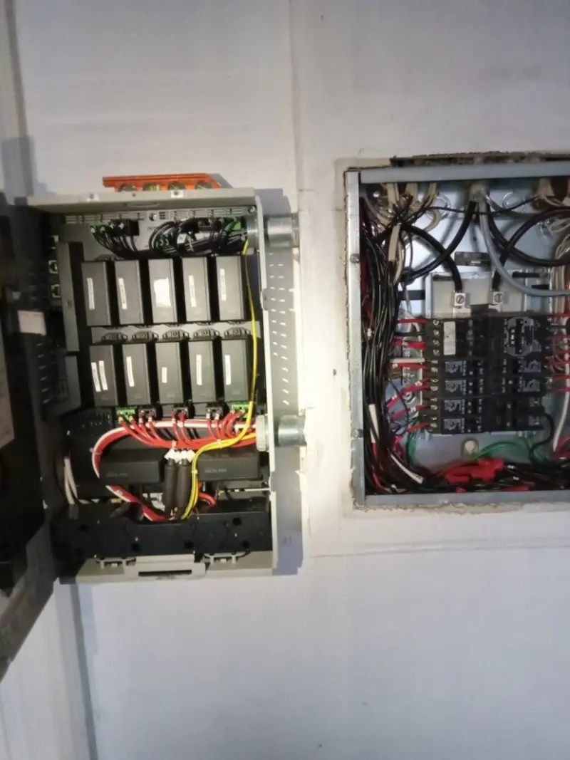 Electrical panel upgrade completed for Electrical Inspection in Willow Park